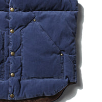 Rocky Mountain, "DOWN VEST CORDS", Navy
