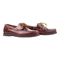 Sebago, DOCKSIDES PORTLAND WAXED, DARK BROWN GUM