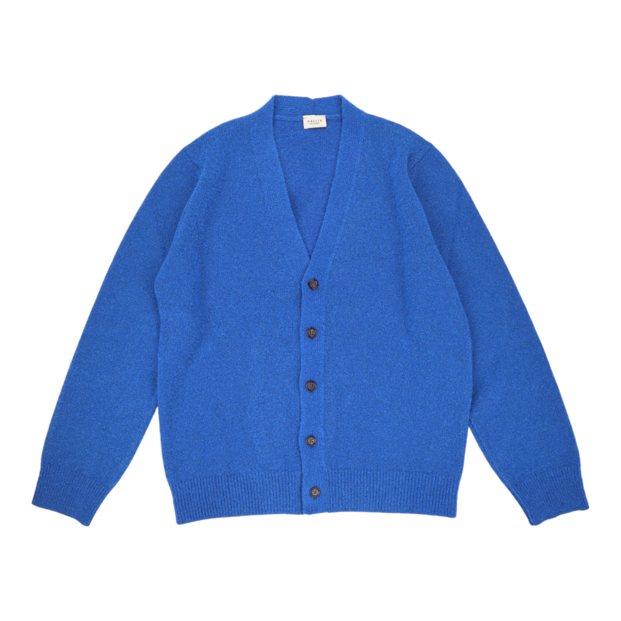 Gallia, Cardigan en laine mérinos Carson, Bleu