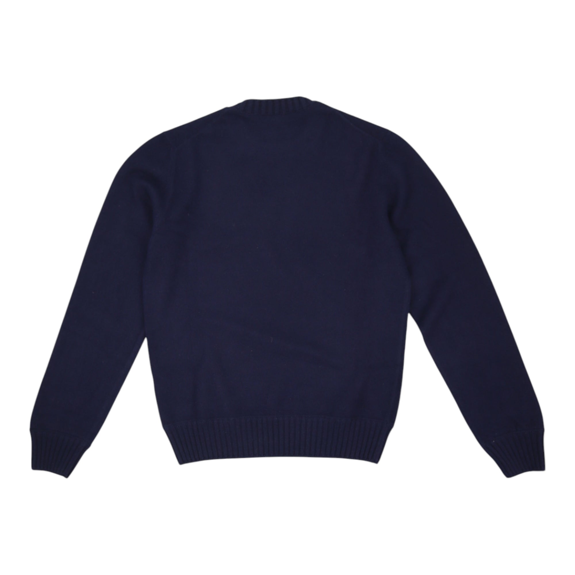BECFIN, Pull cachemire col rond, Bleu