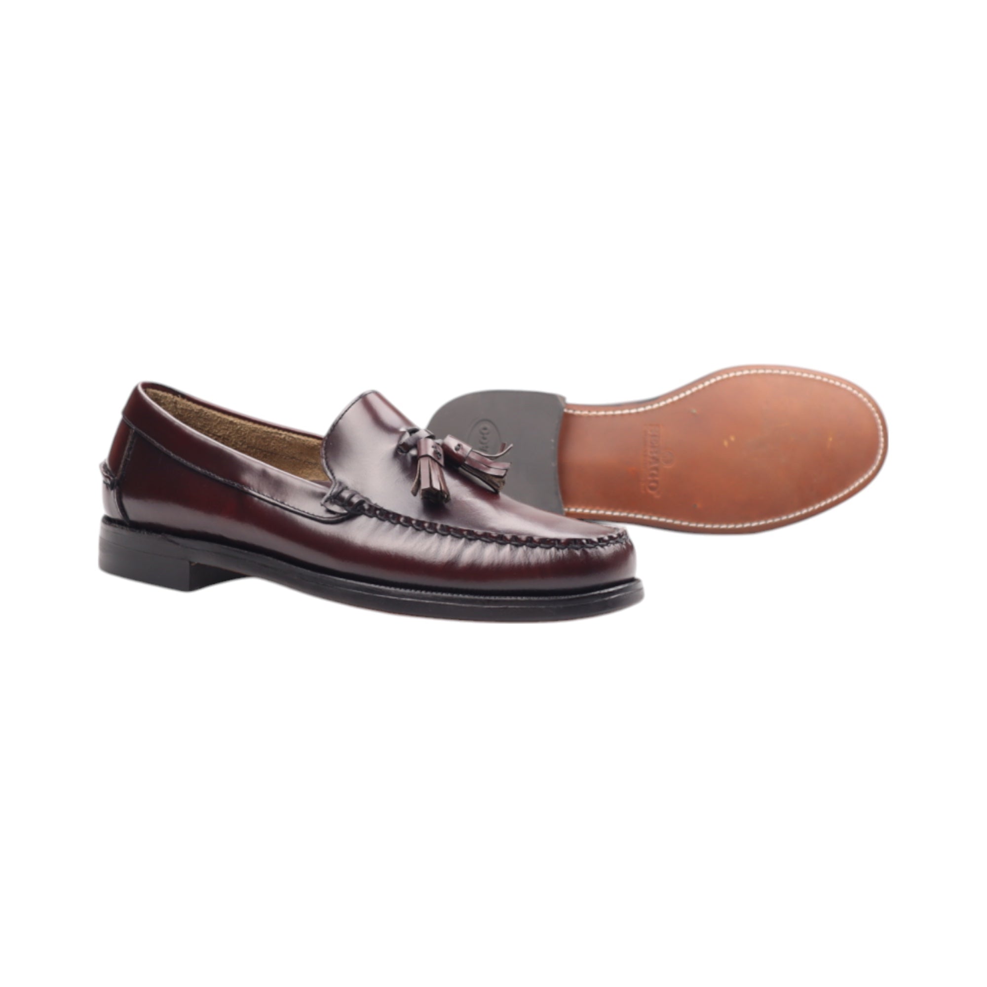 Sebago, Classic WILL, Cuir, Brown Burgundy