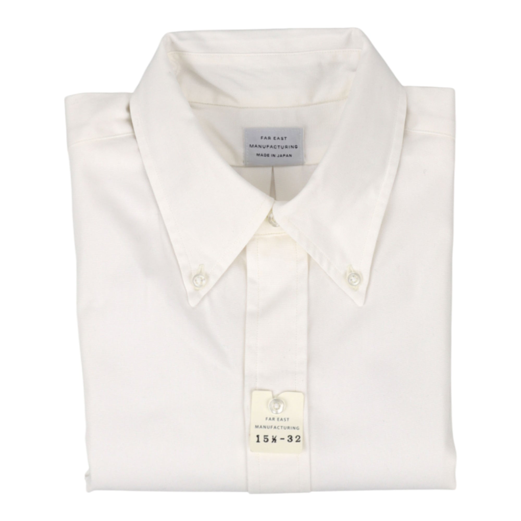 Resolute, Chemise en toile japonaise Popeline, Blanc