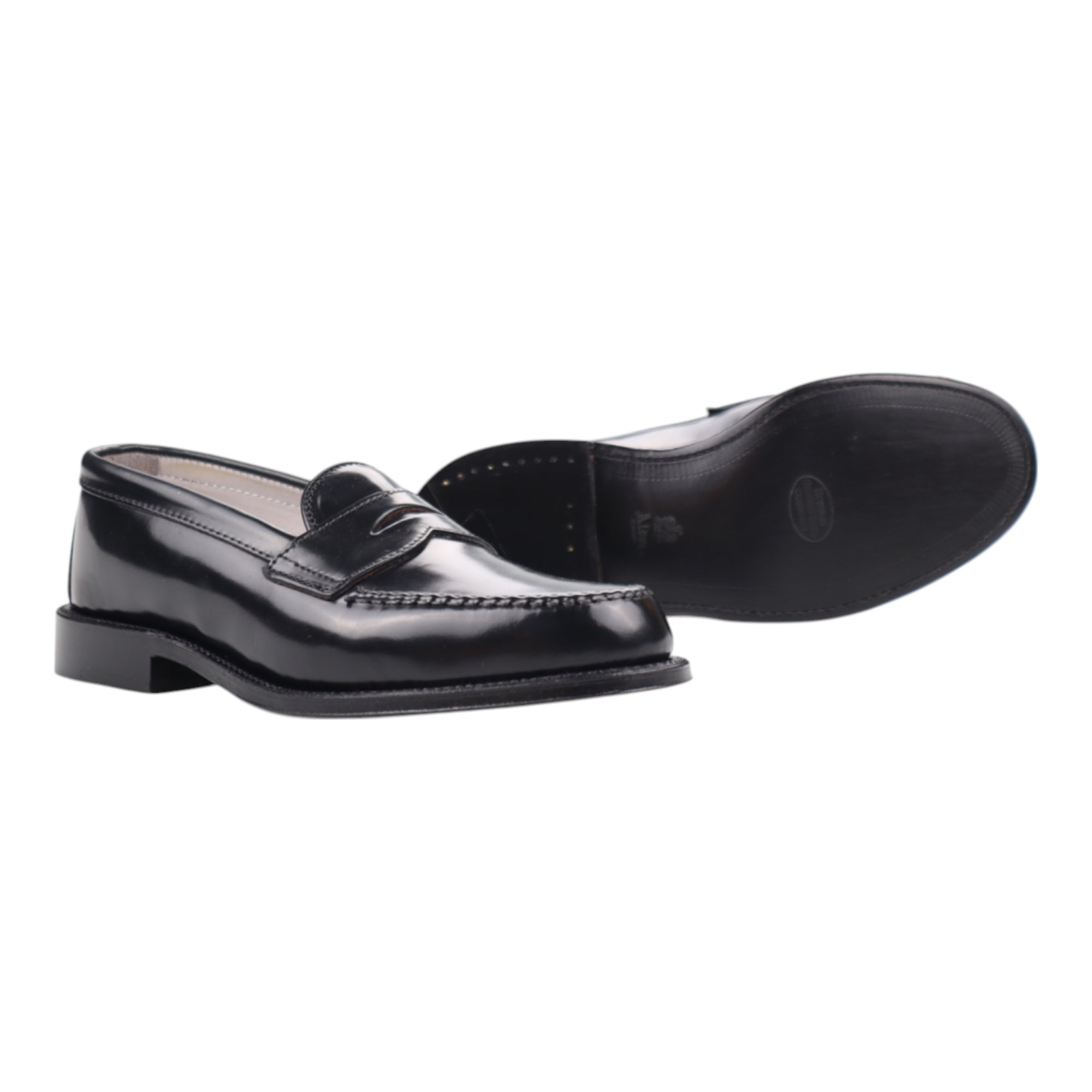 Alden, Penny Loafer, Cuir, black Cordovan
