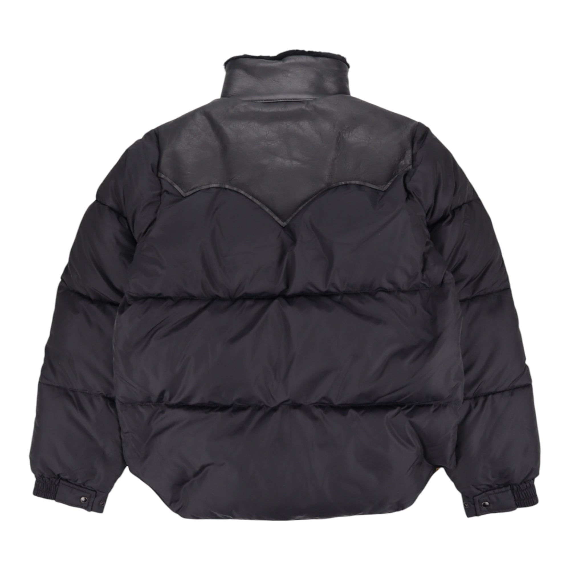 Rocky Mountain Featherbed, Doudoune Christy col shearling, Noir