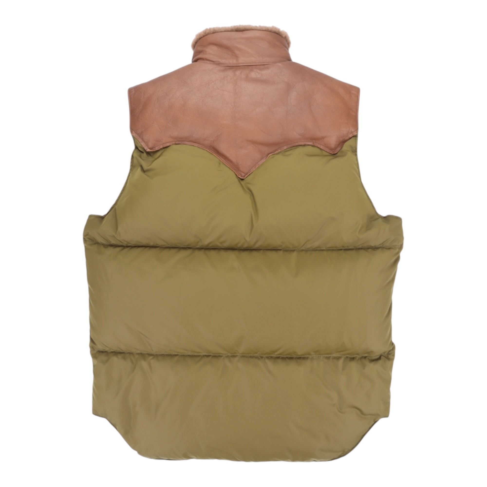 Rocky Mountain Featherbed, Christy Vest Col Shearling, Olive