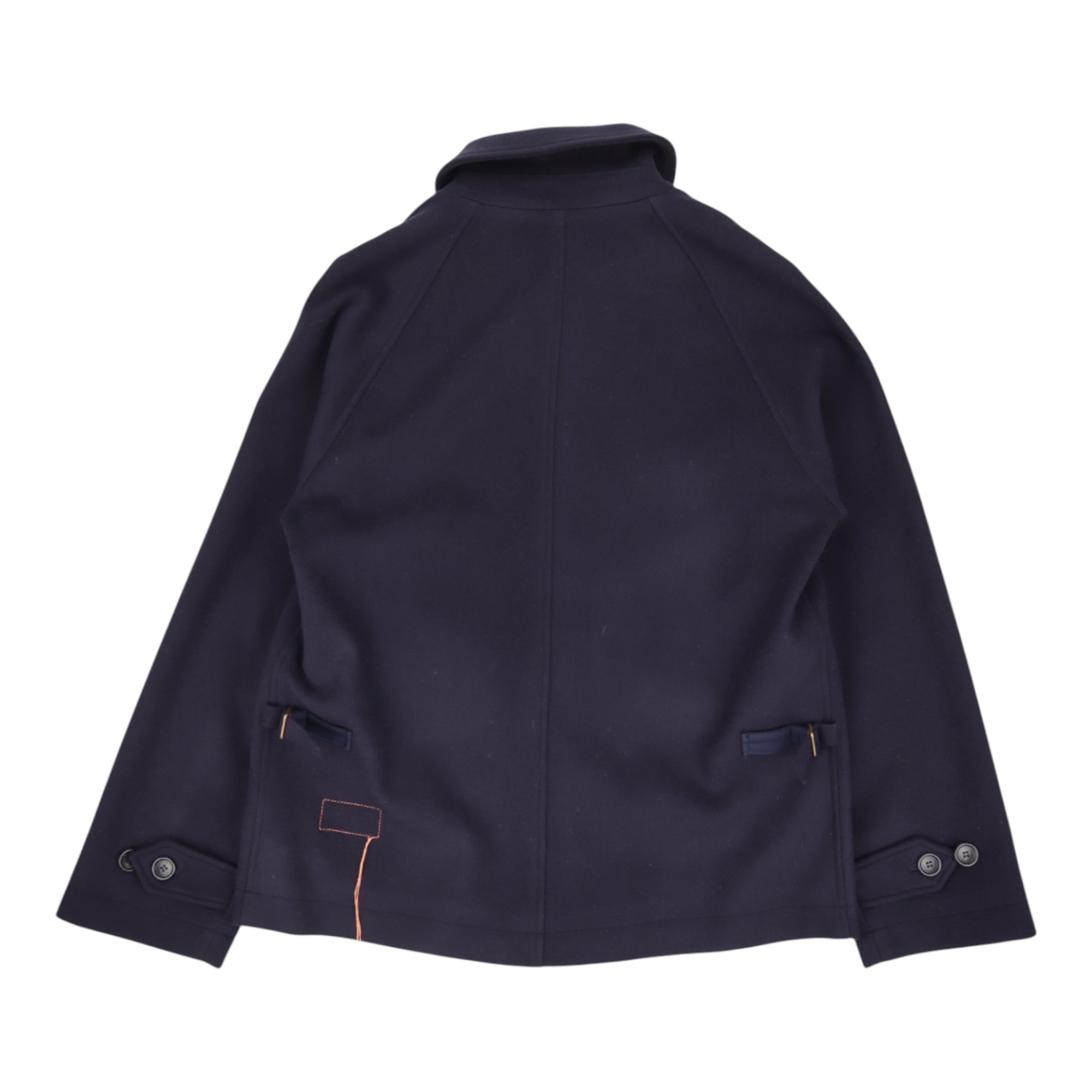 Fortela, Veste en laine super fine Manteco, Navy