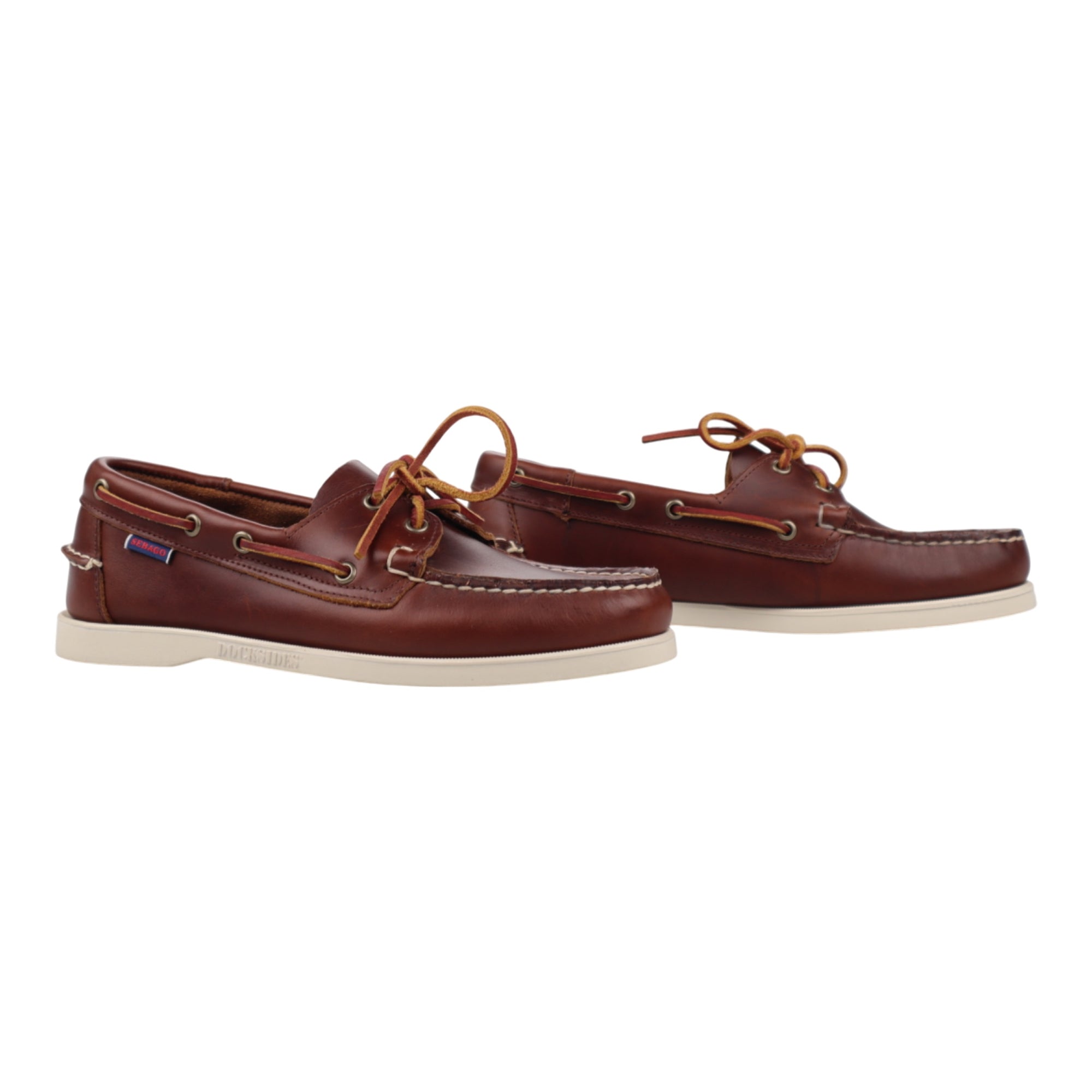 Sebago, Docksides Portland, Waxed, Brown