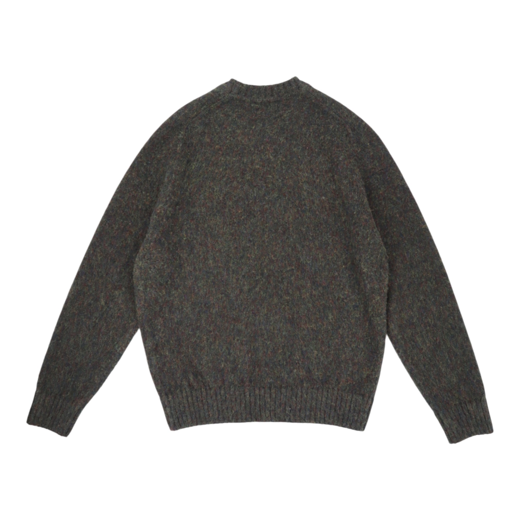 Mc George Of Scotland, Pull Shetland, Col rond, Noir