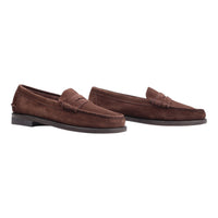 SEBAGO, CLASSIC DAN FLESH OUT, DARK BROWN MOCASSIN