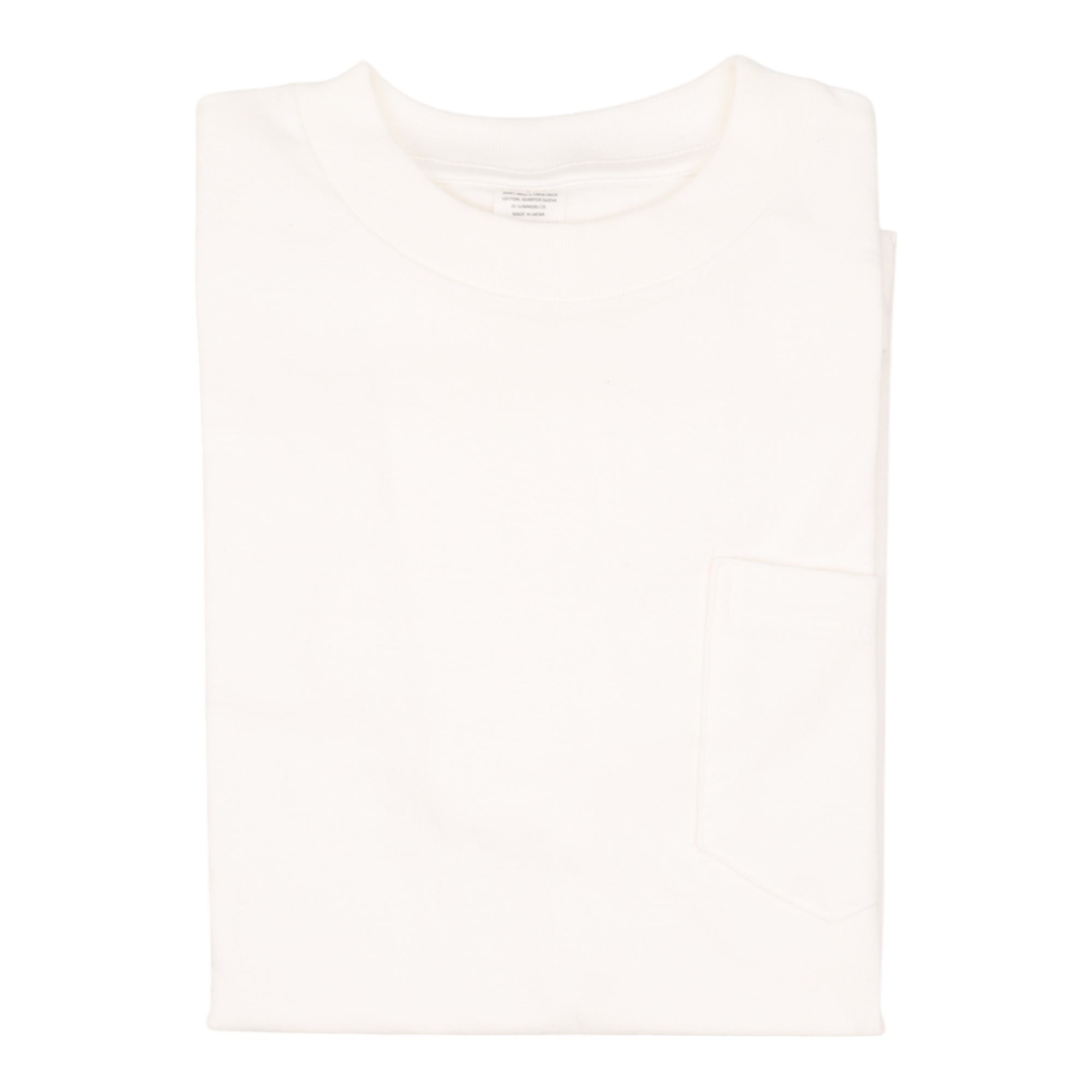 Anatomica, Original Pocket tee, Blanc