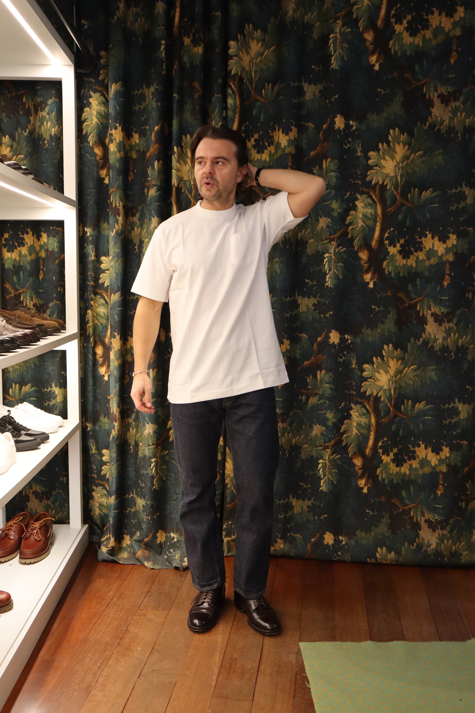 Anatomica, Pocket tee, Blanc