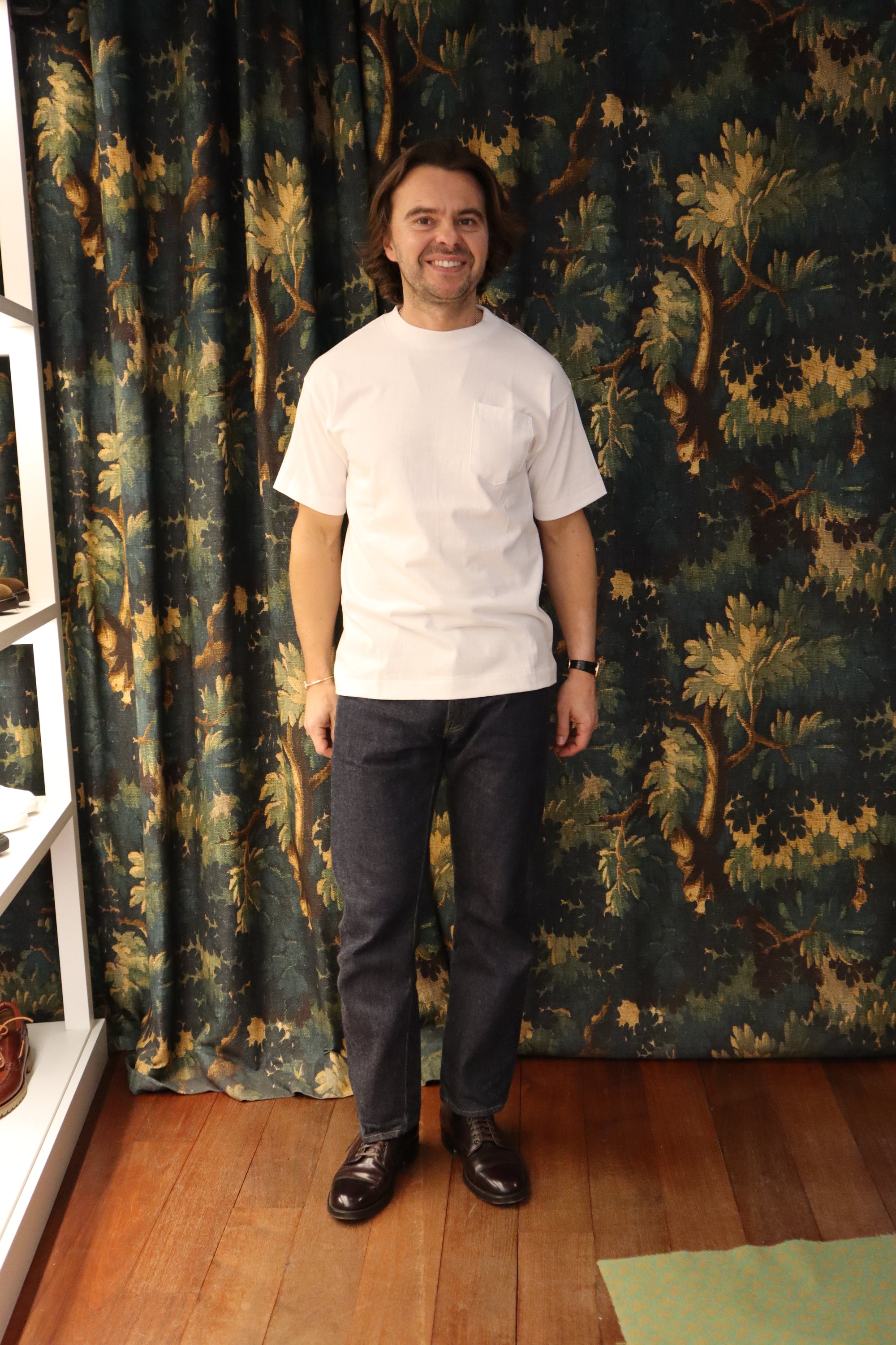 Anatomica, Original Pocket tee, Blanc