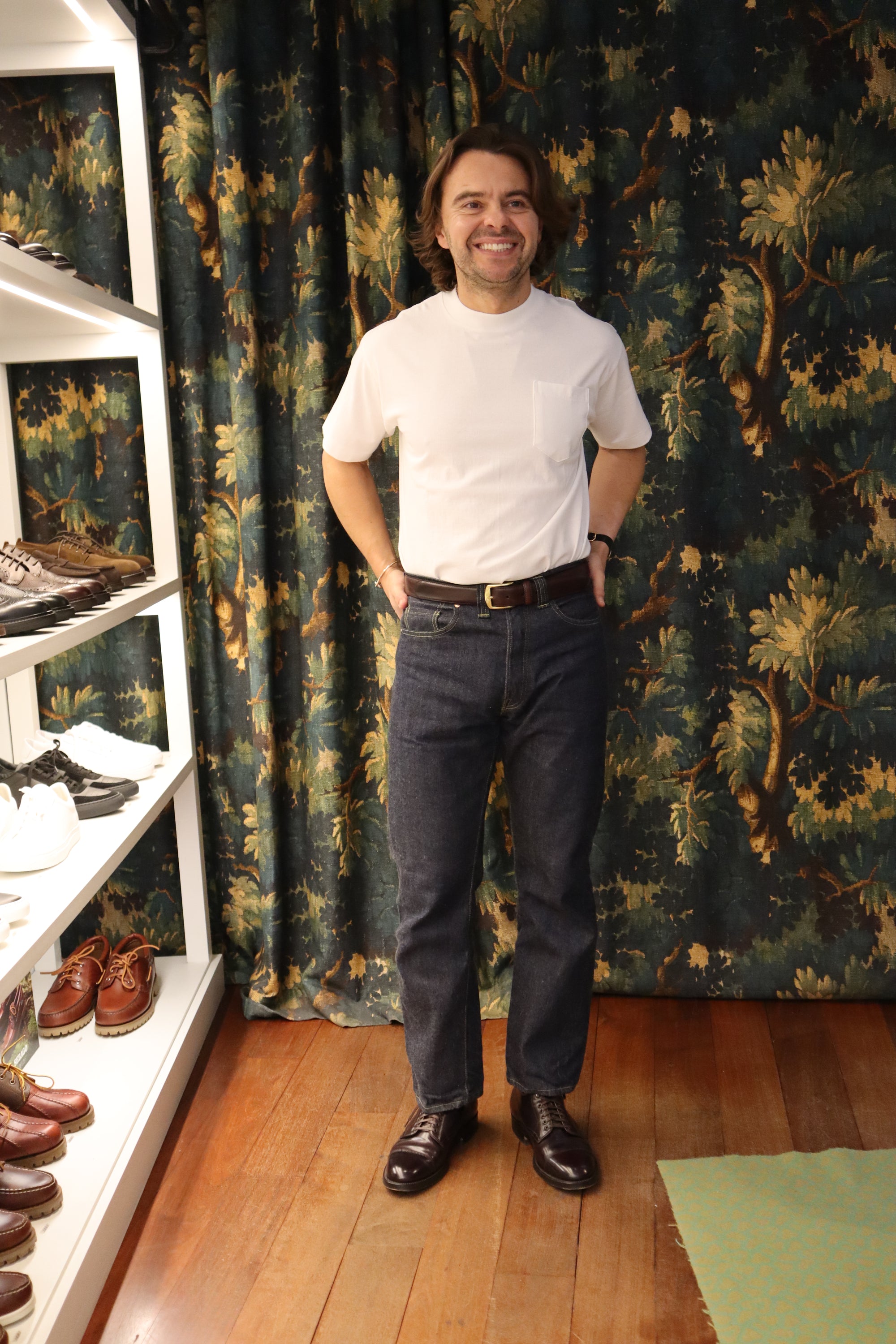 Anatomica, Original Pocket tee, Blanc