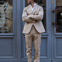 TAGLIATORE, Costume Monte-Carlo semi-doublé, Beige