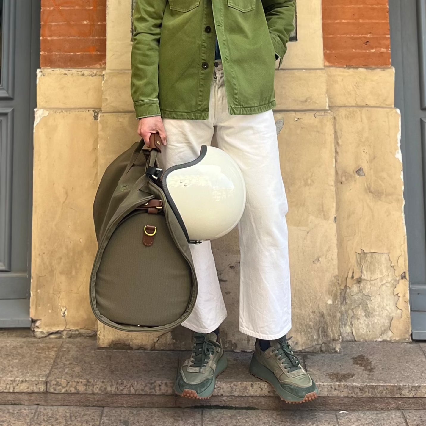 Buttero, "FUTURA X SNEAKERS", Suede et Nylon, Hunter Green