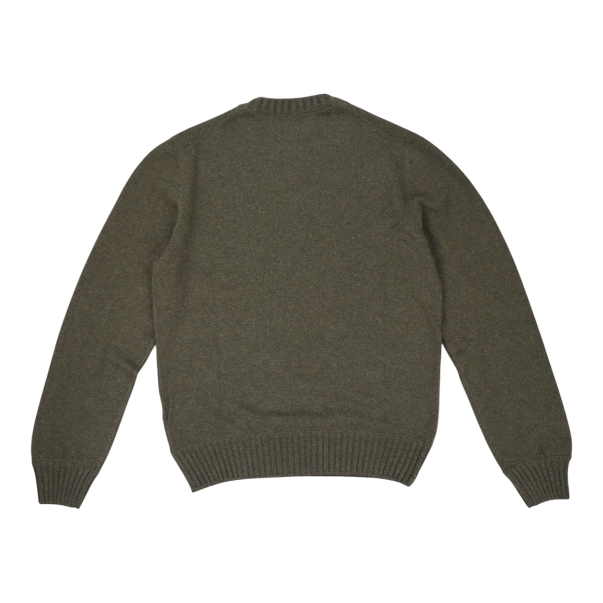 BECFIN, Pull cachemire col rond, Vert