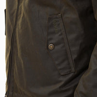 Baracuta x Barbour, Blouson "BROWN WAX JACKET", Olive
