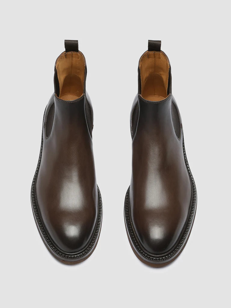 Officine Creative, Chealsea Boots, "DUDE FLEXI 003", Marron