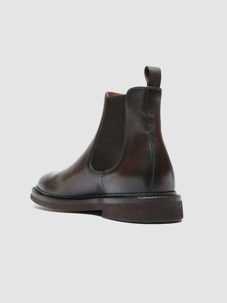 Officine Creative, Chealsea Boots, "DUDE FLEXI 003", Marron
