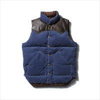Rocky Mountain, "DOWN VEST CORDS", Navy