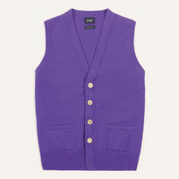 Drake's, Gilet, Violet