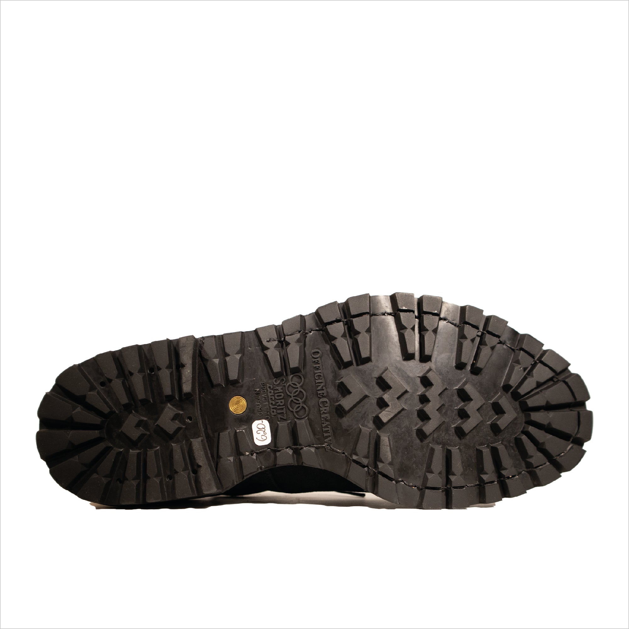 Officine Creative, Derby, "VAIL 009", Suede, Noir