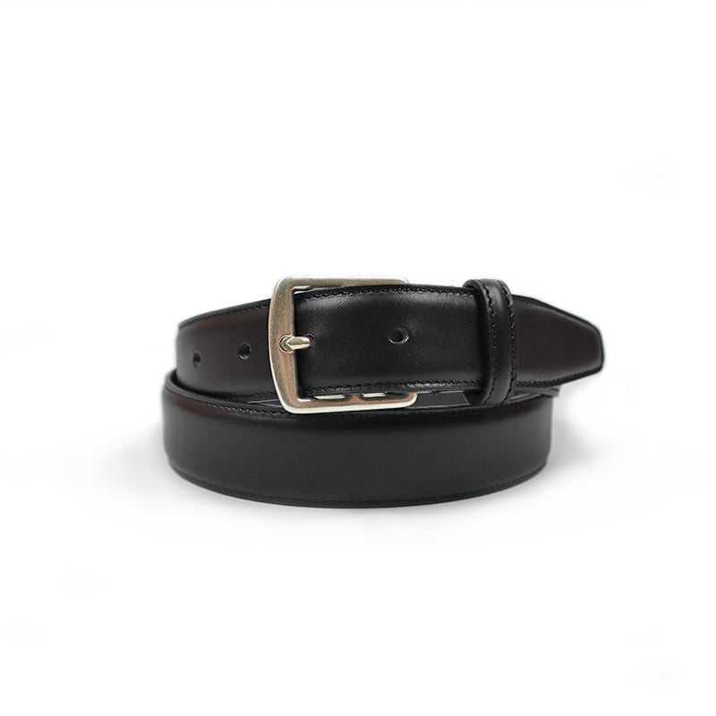 Adriano Meneghetti, Ceinture MAGENTA, Cuir, Noir