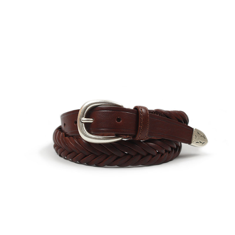 Adriano Meneghetti, Ceinture ETHAN, Cuir, Cognac