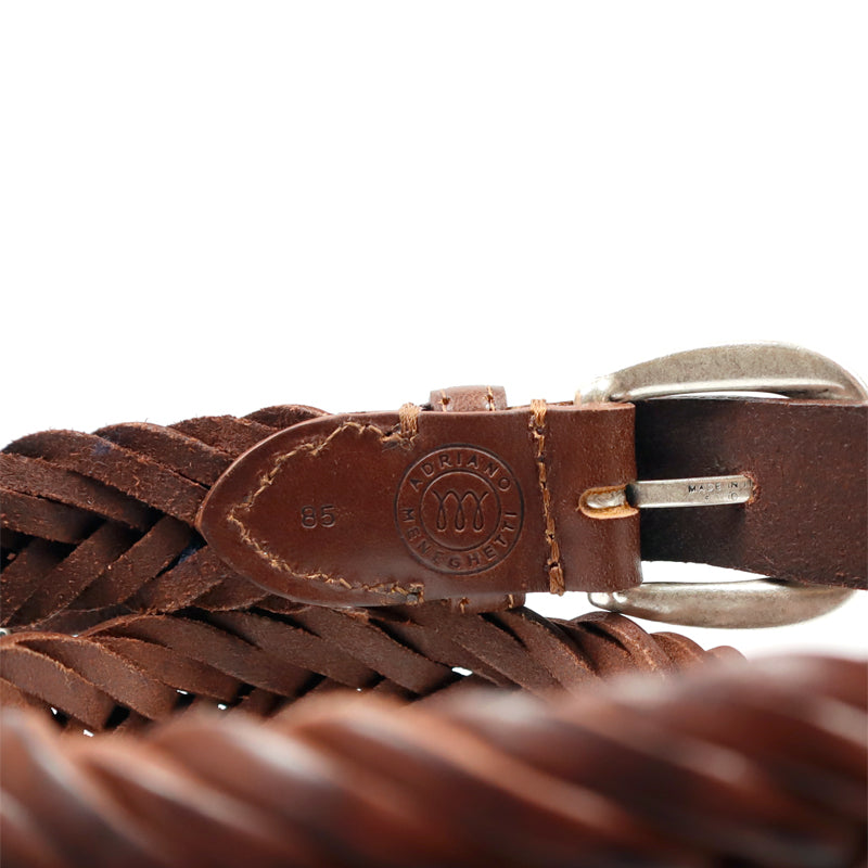 Adriano Meneghetti, Ceinture ETHAN, Cuir, Cognac