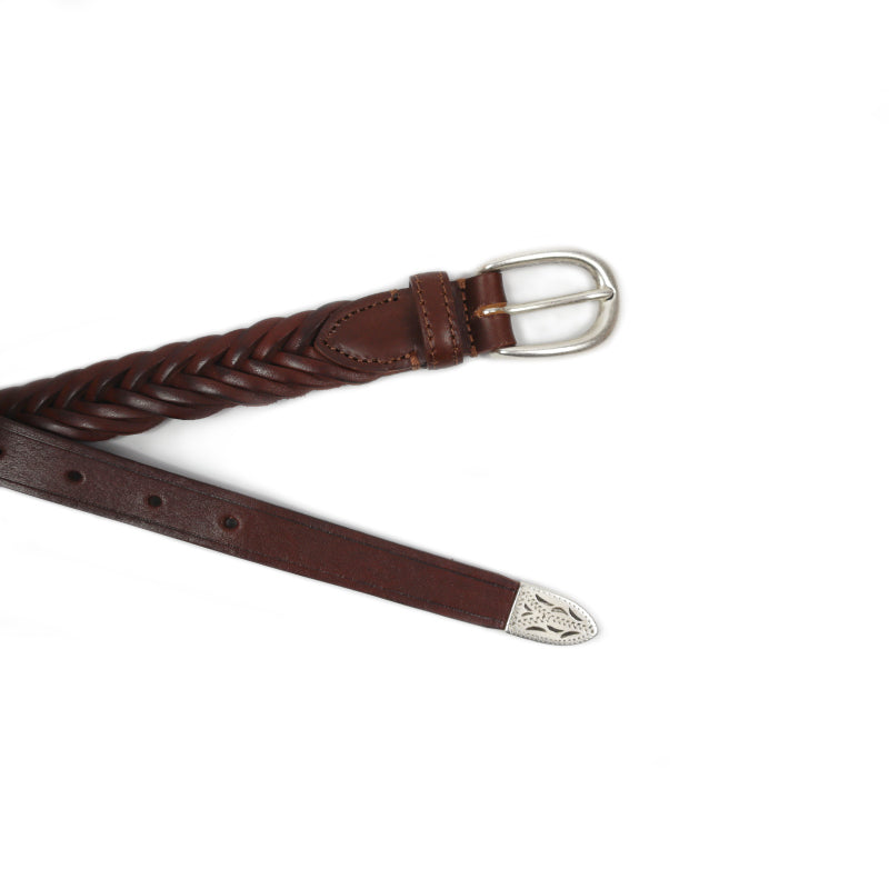 Adriano Meneghetti, Ceinture ETHAN, Cuir, Cognac