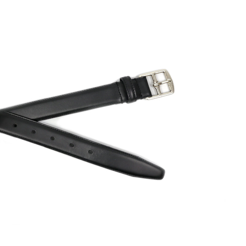 Adriano Meneghetti, Ceinture MAGENTA, Cuir, Noir