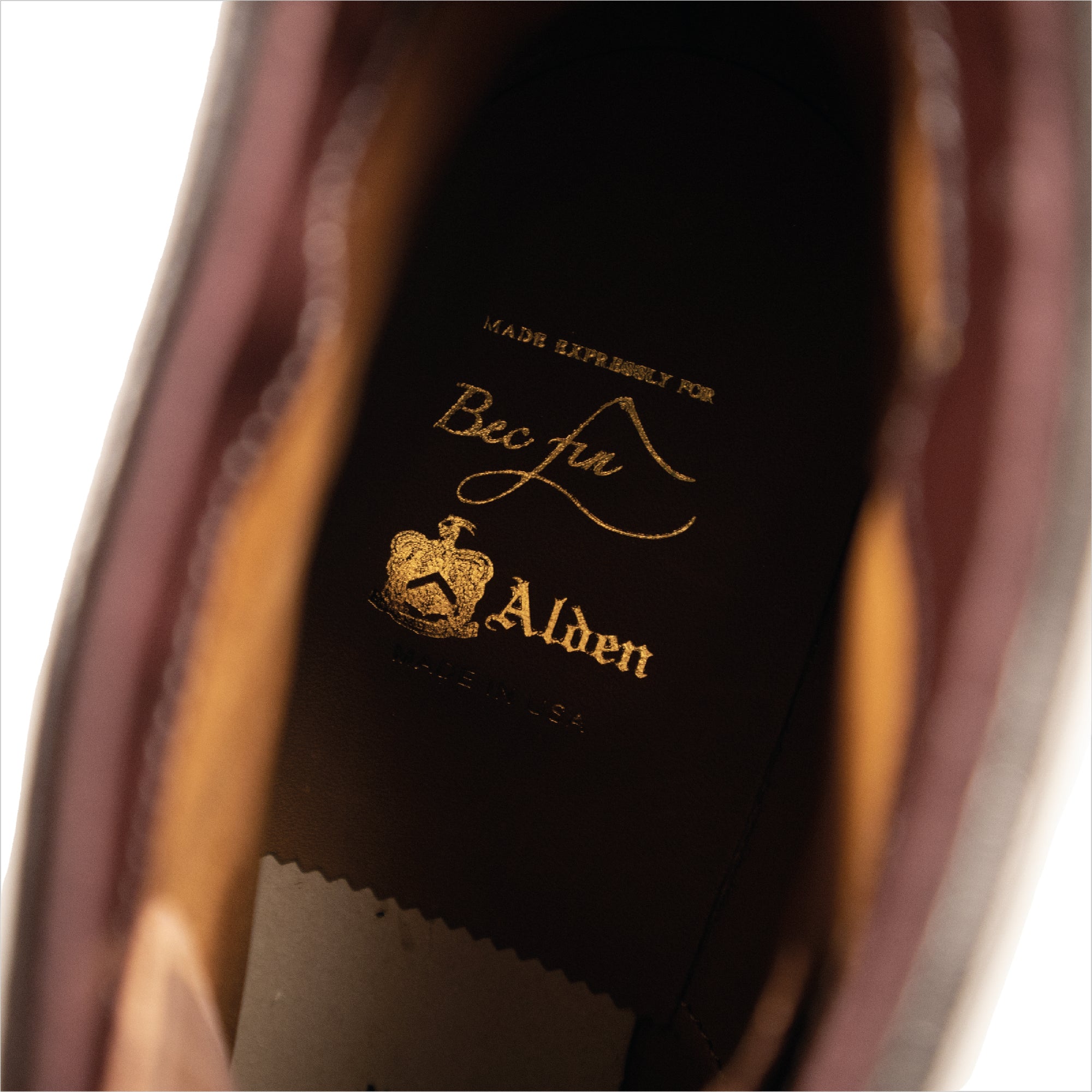 Alden, Parajumper Boots, Cuir, Color 8 Shell Cordovan