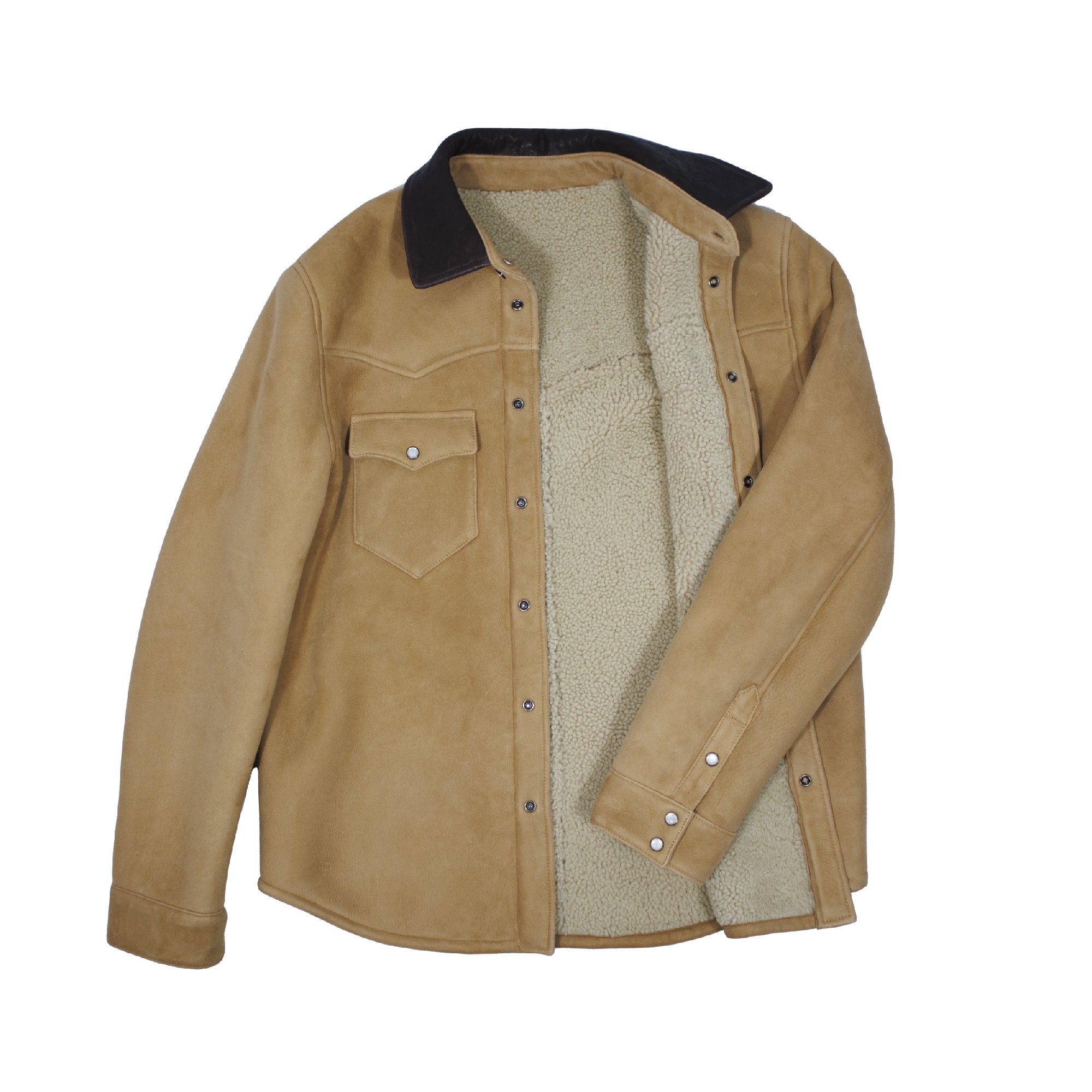 Fortela, Surchemise, Peau, Camel