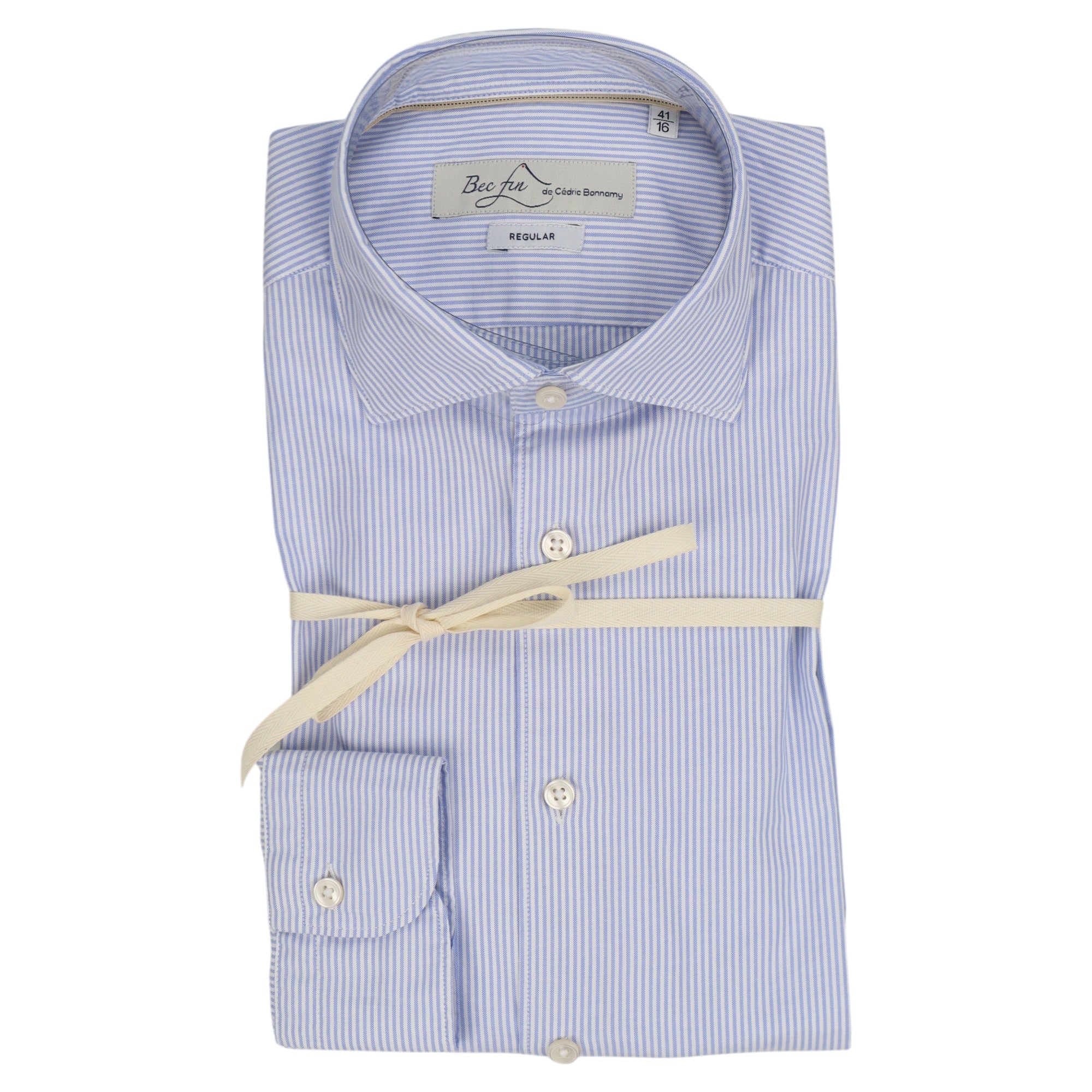E6-CHEMISE 1128A27002-RAYURE OXFORD