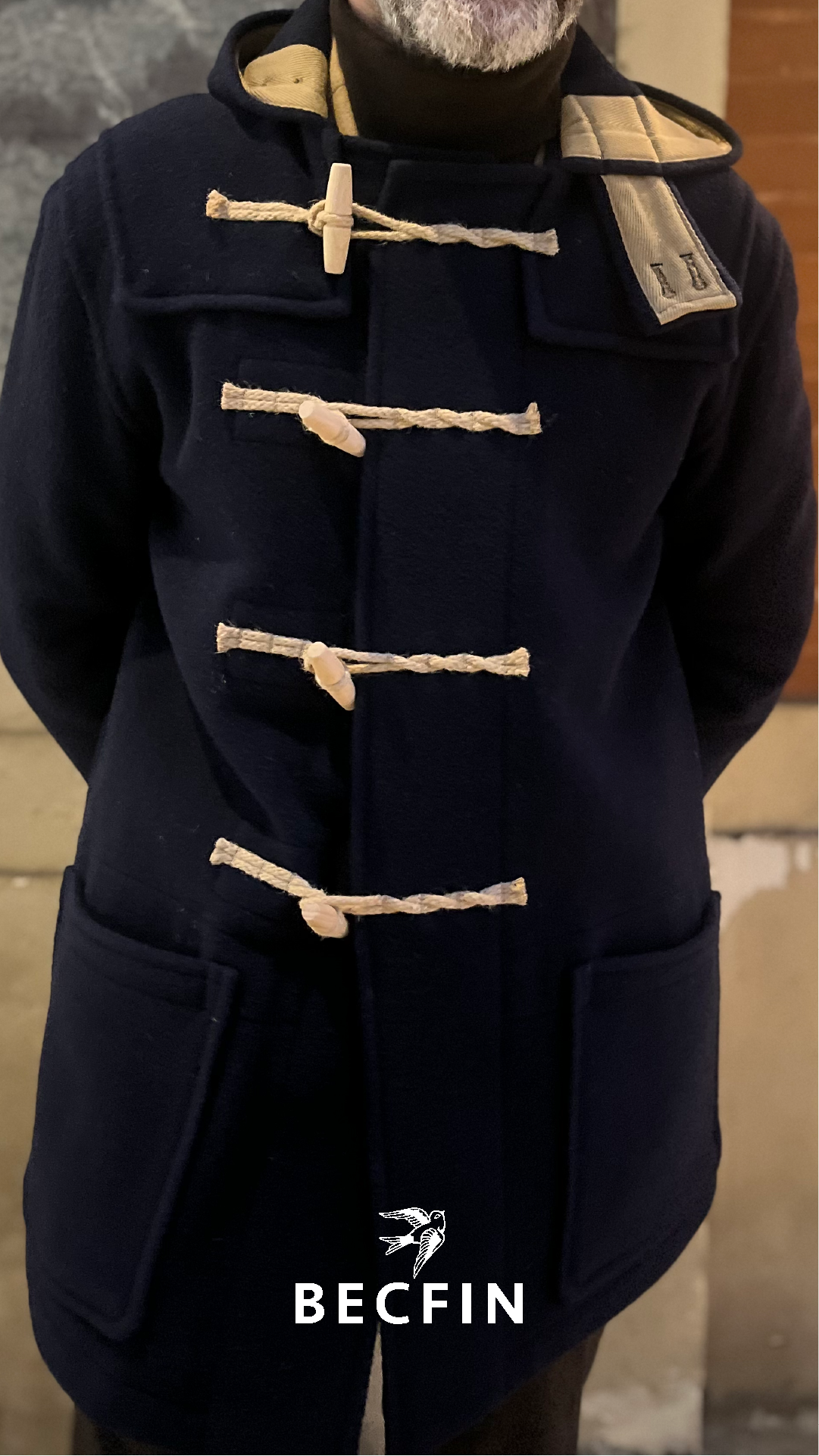 Gloverall, Duffle Coat "MONTY", Navy