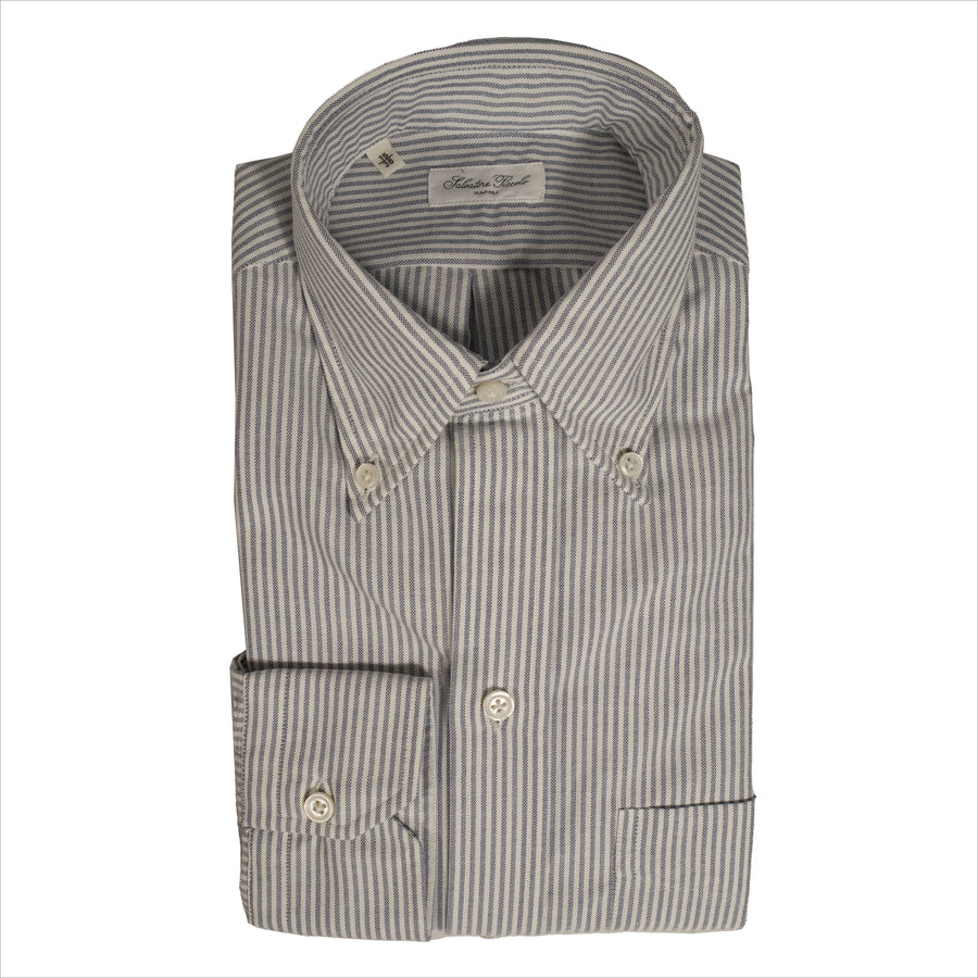 Salvatore Piccolo, Chemise Rayures Navy