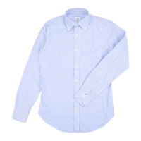 Bolzonella , Chemise oxford, rayures bleues roi