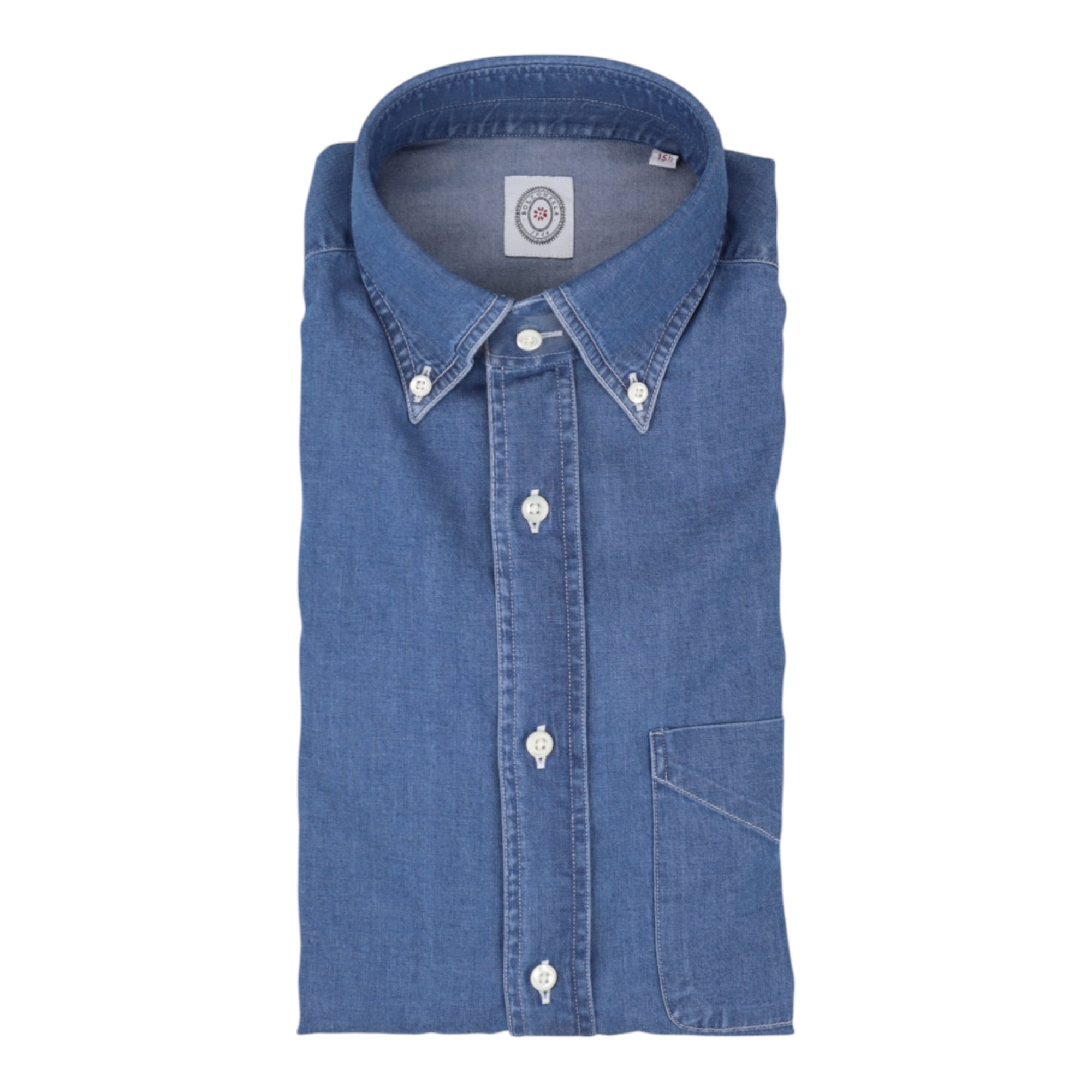 BOLZONELLA, Chemise Dustin DEN 45, Denim