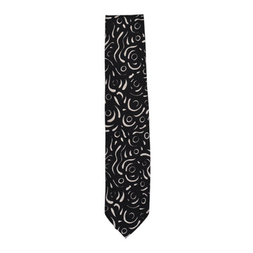 Lardini, Cravate, Soie, Motif Calligraphie