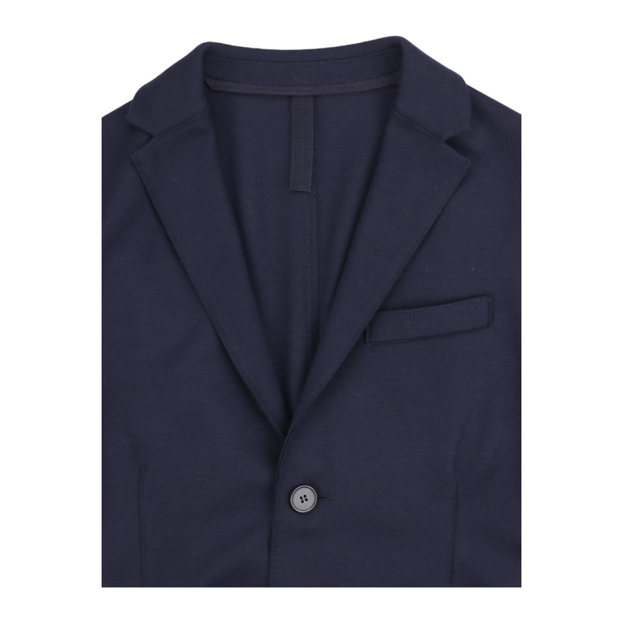 Harris Wharf London, Veste Merinos, Navy