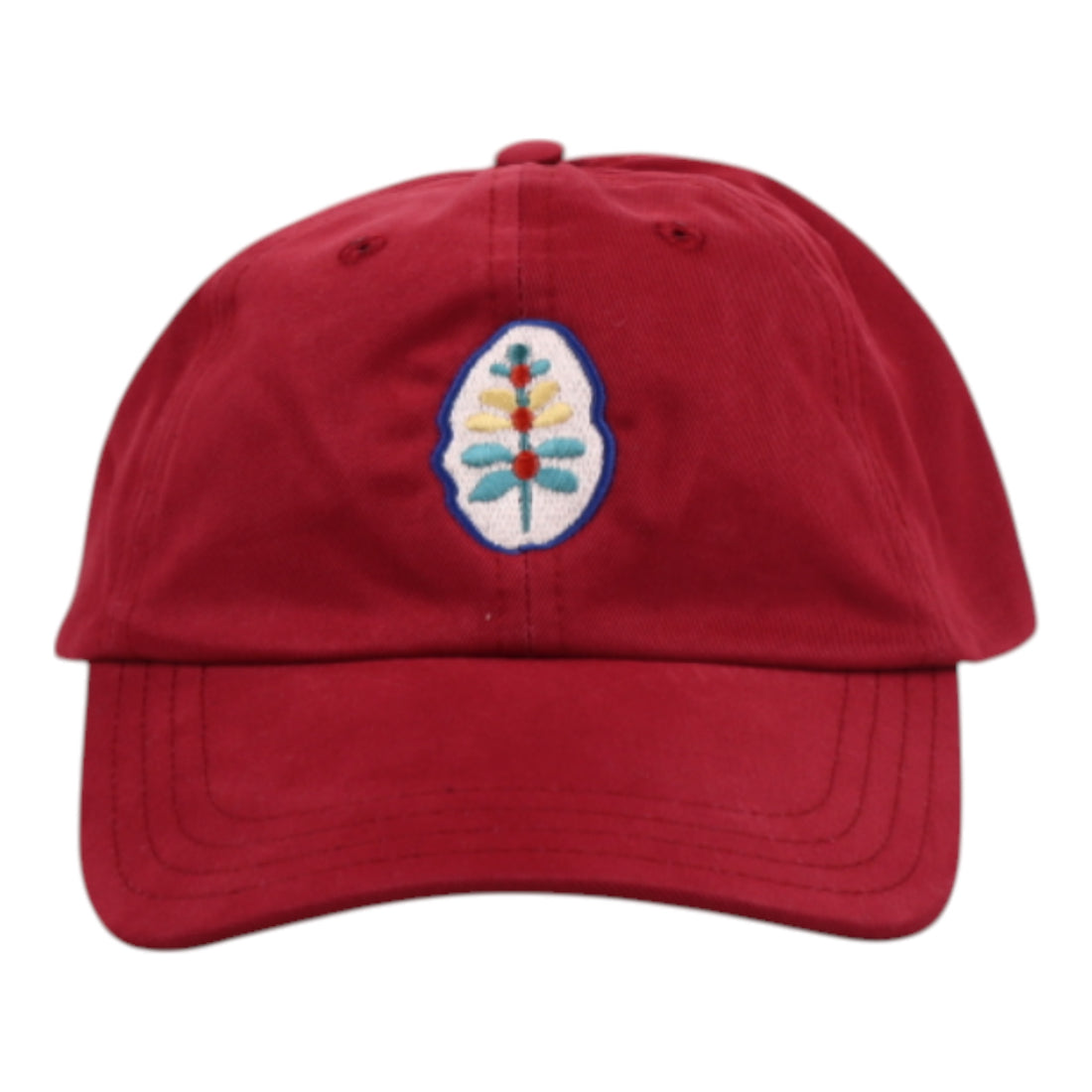 Drake's, casquette baseball, red flower emblem