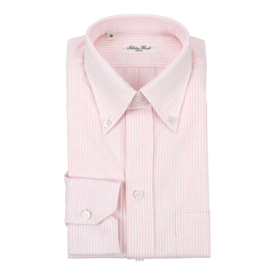 Salvatore Piccolo, Chemise george, Rayures roses