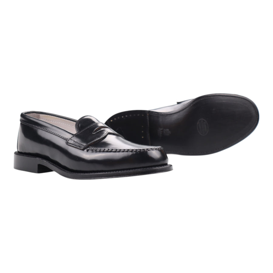 Alden, Penny Loafer, Cuir, black Cordovan