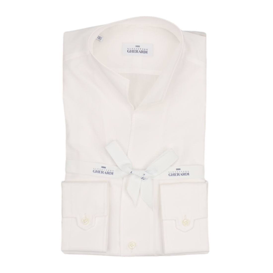 Alessandro Gherardi, Chemise col tulipe, Blanc