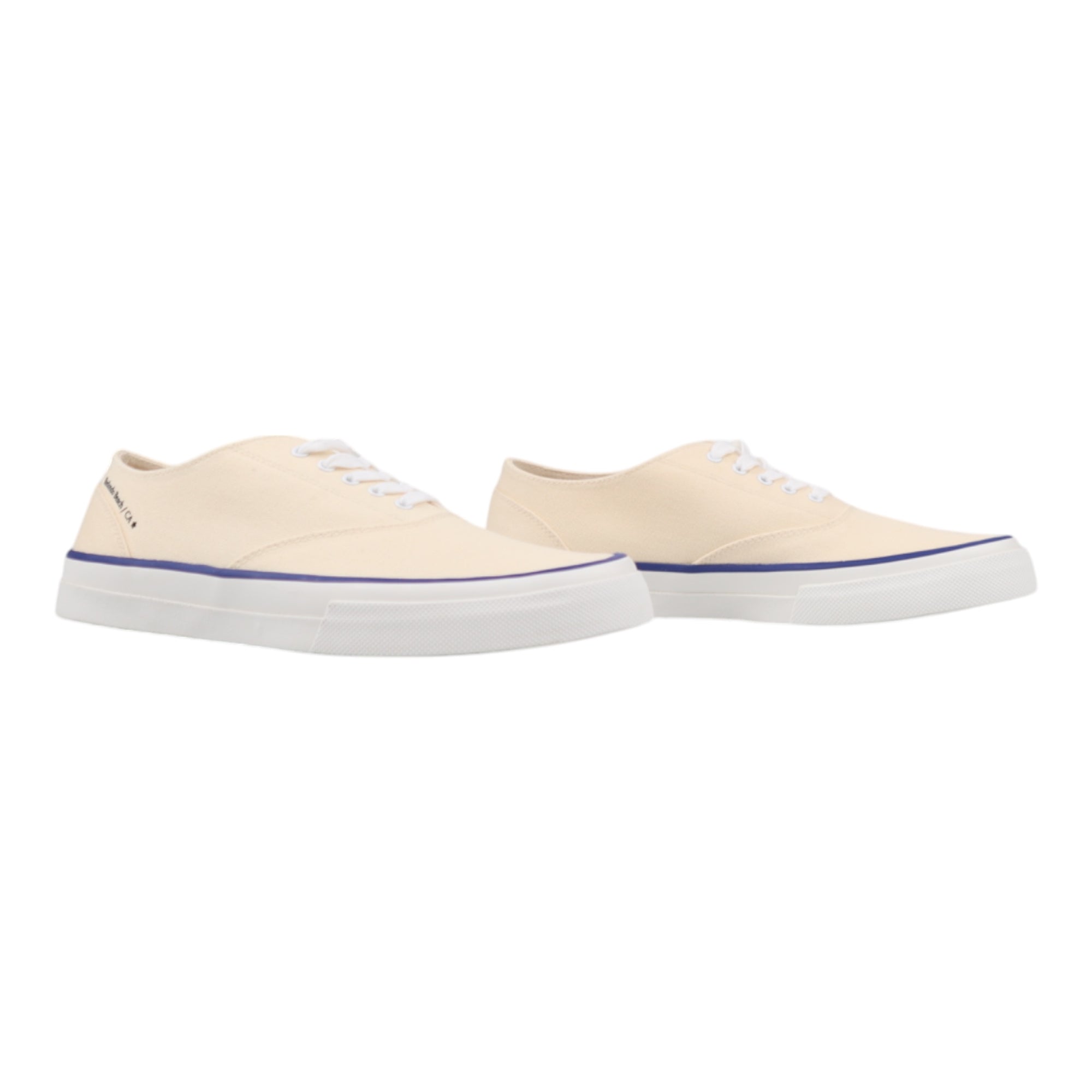 MR FLIKS, Basket, White Blue Line