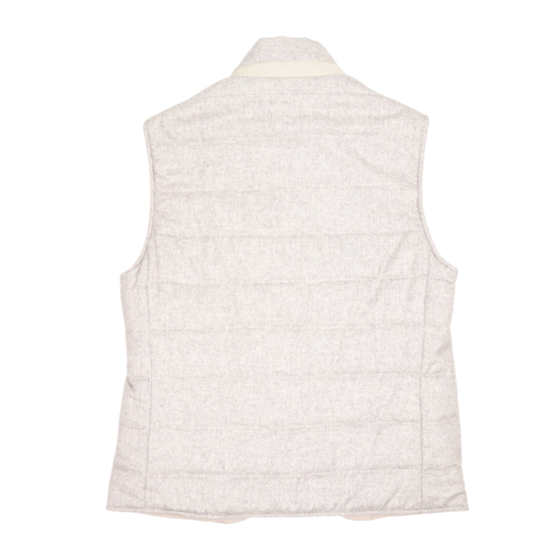 Eleventy, Gilet réversible, Gris/Beige