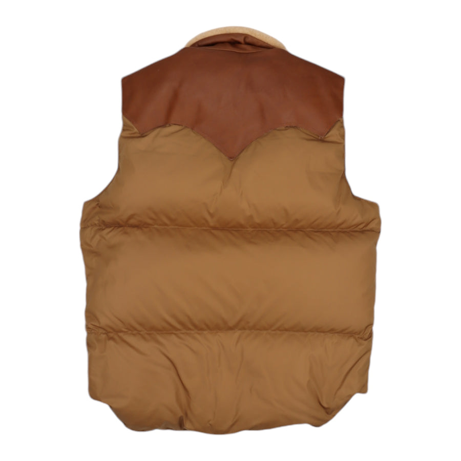 Rocky Mountain, "CHRISTY VEST", Nylon/Cuir, Marron