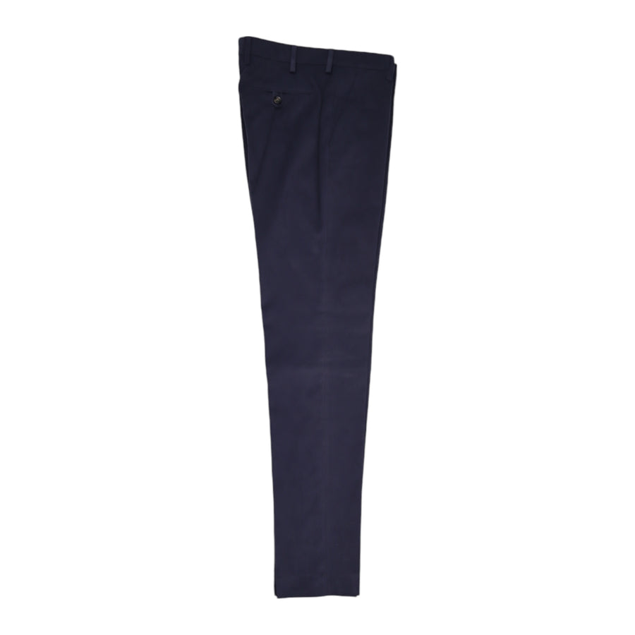 Berwich, Pantalon Coton Whipcord, Navy