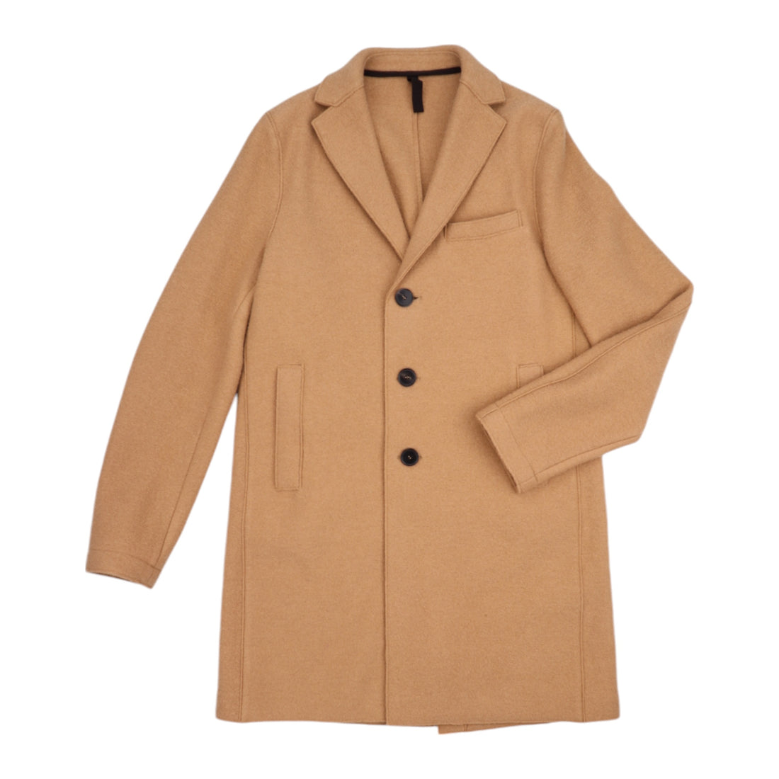 Harris Wharf London, Manteau Redingote, Camel