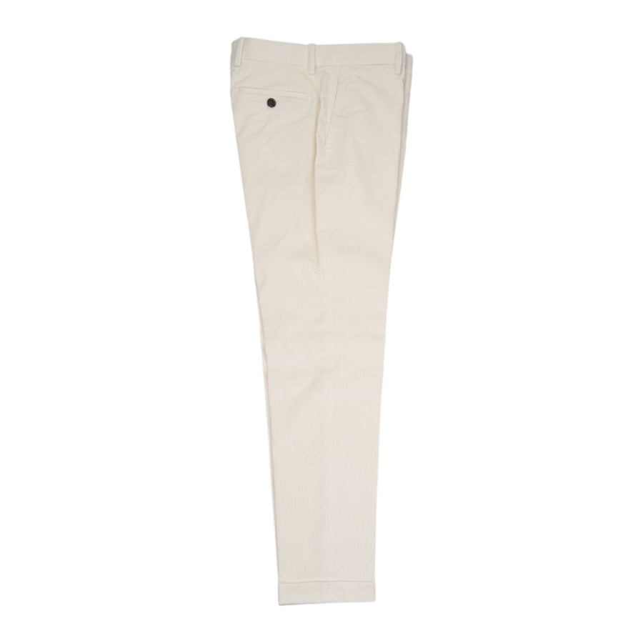 Berwich, Pantalon Velours, Ecru